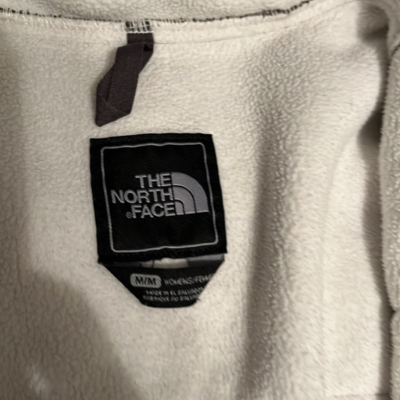 North Face fleece jacket.  Slightly worn. - Picture 2 of 2